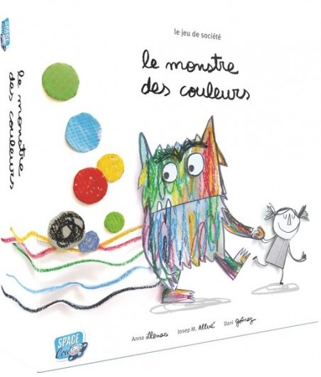 Le Monstre des Couleurs, un jeu de société pour les enfants dès 4 ans